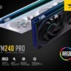 Armaggeddon ARGB PWM240-PRO Digital PC Cooling Fan
