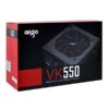 AIGO VK550 500W Flat Cable, Non-Modular Power Supply — 2 Years Warranty