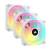 Corsair iCUE LINK QX120 RGB 3-in-1 120mm PWM Fan w/ iCUE LINK Hub
