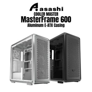 05abb348c1e1833a0a5836df24918867.jpeg Cooler Master MasterFrame 600 Aluminum E-ATX Casing Black / Silver