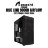 CORSAIR iCUE LINK 9000D AIRFLOW (Black/White) Super-Tower Case