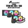 Corsair iCUE LINK TITAN RX 240 | TITAN RX 360 RGB AIO Liquid CPU Cooler
