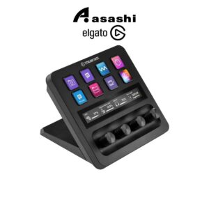 12fb9c9822e0a5e3089981dadc9d7a4e.jpeg Elgato Stream Deck +, Audio Mixer, Production Console, Studio Controller for Content Creators, Streaming 10GBD9901