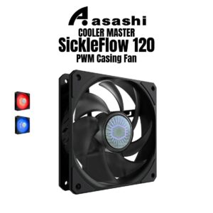 149f2852503af0f620f6d39937c34d60.jpeg Cooler Master SickleFlow 120 Red / Blue PWM Casing Fan