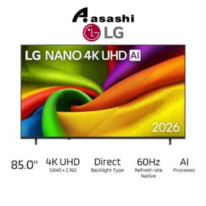 LG 85NU855BPS 85" NANO 4K UHD AI NU85 2026 Smart TV