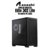 Cooler Master Elite 302 Lite TG mATX PC CASE / CASING (Fan x1) - Black / White