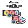 CORSAIR iCUE LINK TITAN 240 RX | TITAN 360 RX LCD AIO Liquid CPU Cooler