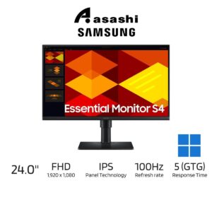 Samsung Essential LS24D400GAEXXS 24" IPS 100Hz 5ms FHD Monitor (HDMI/DP/USB)