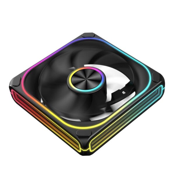 Slevflow AIRION (Forward | Reverse) PWM ARGB 120mm Fan Black / White