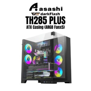 76512161ef2ebcfefb519fc414b0be8c.jpeg AIGO DarkFlash TH285 PLUS ATX Casing (ARGB FANx5)