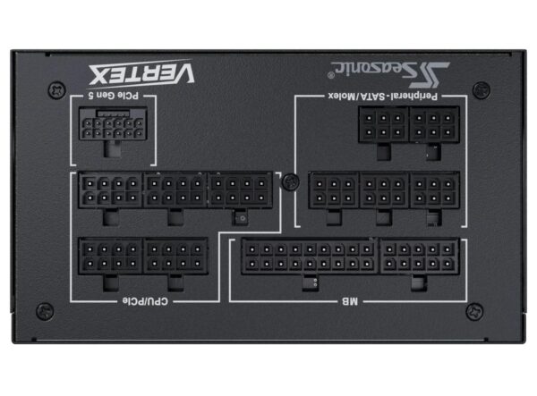 SEASONIC VERTEX PX-1000 1000W 80+ Platinum ATX3.1 Full Modular Power Supply (10 Years Warranty)