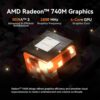 GEEKOM Mini A7 - AMD Ryzen 5 7535HS | 16GB DDR5 (Dual-Channel) | 500GB SSD | Wi-Fi 6E BT 5.4 | Windows11 PRO - 3Y