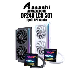 Armaggeddon Deep freeze AIO DF240 LCD SQ1 240 240mm | DF360 LCD SQ1 360 360mm Liquid CPU Cooler
