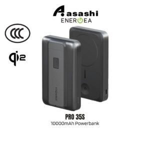 830959e6f74c69085bd932ffbcc9a709.jpeg (3C Certified) Energea MagPac Pro 35s 10000mAh Semi Solid State Qi2 Powerbank with Cable and Stand 35W - Gunmetal