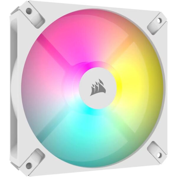 Corsair iCUE AR120 Digital RGB 120mm PWM Fan, Single & Triple, Black & White