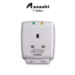 8de89d068a56685e150dc421983b40fc.jpeg Belkin F9H110vsaCW MasterCube 1 Way Surge with Tel Protection , Surge Protectors