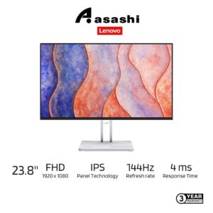 8eefaa354849fbfac3c76394d322fec5.jpeg Lenovo L24-4C 23.8" IPS 144Hz 4ms LED Monitor (VGA/ HDMI/Speaker) Free-Sync