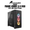 9c7ca6872a49a397a35a7fd2534dc75f.jpeg CORSAIR FRAME 4500X LX-R RGB LINK (Black/White) Panoramic Glass Mid-Tower PC Case (LX120R x3)