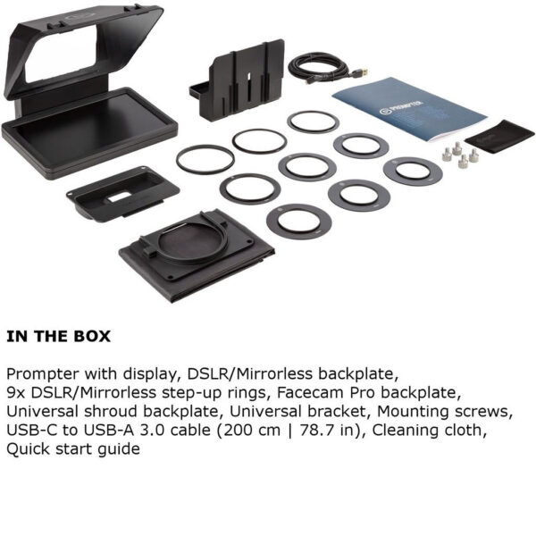 ELGATO PROMPTER - ALL IN ONE TELEPROMPTER AND MONITOR - 10WAD9901