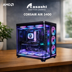 Corsair (20) CORSAIR AIR5400 - AMD RYZEN 7 7800X3D + Radeon RX 9070 XT OC 16GB