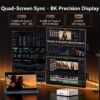 GEEKOM Mini A7 - AMD Ryzen 5 7535HS | 16GB DDR5 (Dual-Channel) | 500GB SSD | Wi-Fi 6E BT 5.4 | Windows11 PRO - 3Y