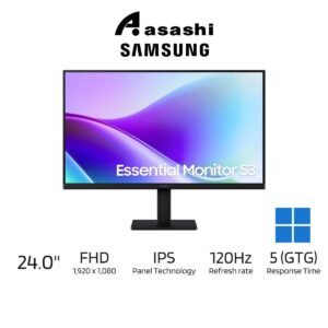 Samsung LS24F320GAEXXS 24" IPS 120Hz 5ms LED Monitor (HDMI/ DP) Free-Sync