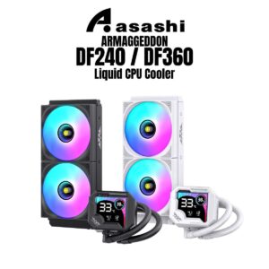 Armaggeddon Deep freeze AIO DF240 Digital 260mm D2 240 | DF360 Digital 360mm D2 360 Liquid CPU Cooler