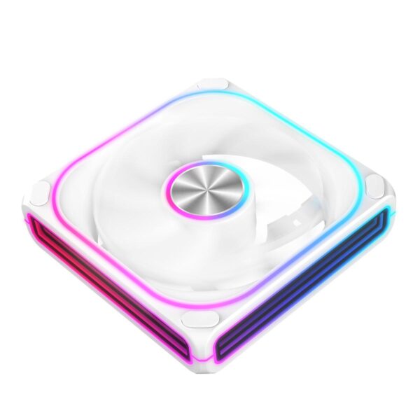 Slevflow AIRION (Forward | Reverse) PWM ARGB 120mm Fan Black / White