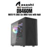 AIGO DarkFlash DB460M Black | White MATX PC CASE (3x ARGB Fans with Hub)