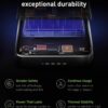 (3C Certified) Energea MagPac Pro 35s 10000mAh Semi Solid State Qi2 Powerbank with Cable and Stand 35W - Gunmetal