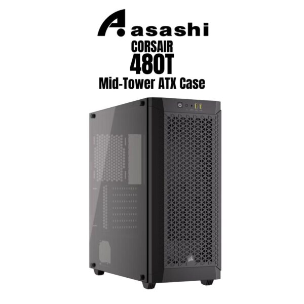 Corsair 480T Airflow TG Mid-Tower ATX Case