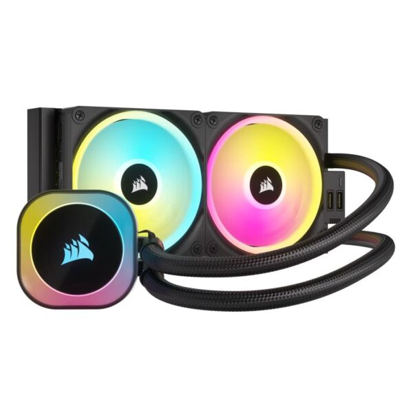 Corsair iCUE LINK H100i RGB 240mm | H150i RGB 360mm Liquid CPU Cooler w/ iCUE LINK System Hub