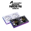 Armaggeddon ARGB PWM240-PRO Digital PC Cooling Fan