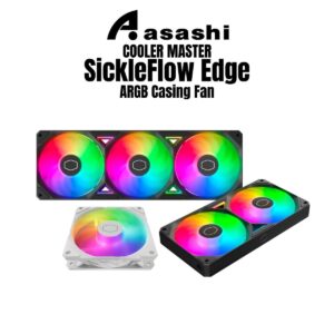fa2338925dd466141f6dc66d6c1a27c7.jpeg Cooler Master SickleFlow Edge 240 ARGB | 360 ARGB | Single Intergrated Casing Fan 2500RPM