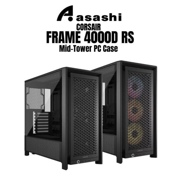 fb19f0f921043df78b49b665dc77a447.jpeg CORSAIR FRAME 4000D RS ARGB Modular Mid-Tower PC Case / Non RGB