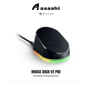 79b52d3207e1ff45d9ee28c010553c8b.jpeg Razer Mouse Dock V2 Pro Wireless Charging Dock - 8000Hz HyperSpeed, Magnetic Charging (RZ81-02450100-R3M1)